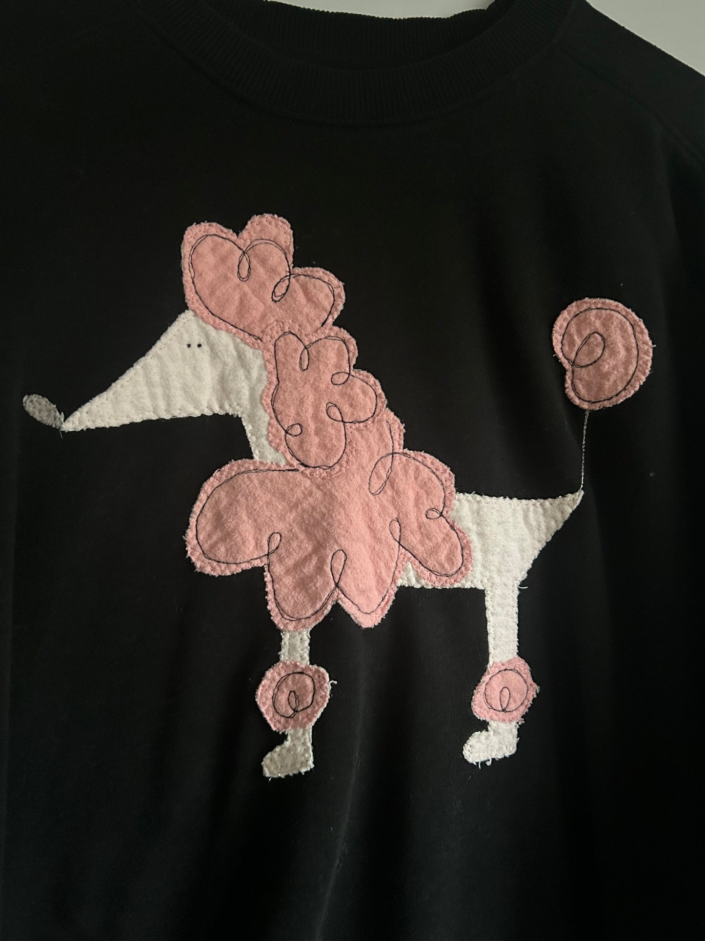 Pink Poodle Sweatshirt