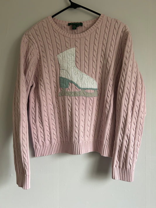 Pink Skate Sweater