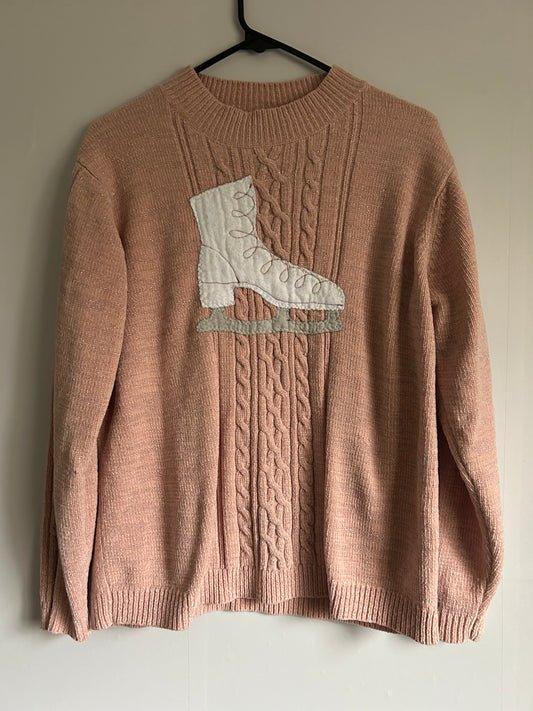 Figure Skate Sparkly Sweater