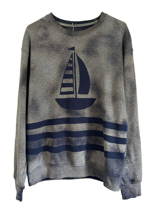 Bleached Boat Sweatshirt
